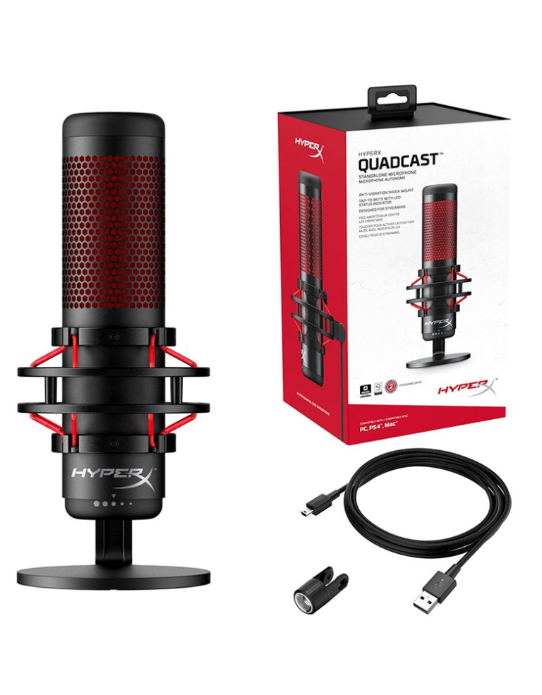 HyperX QuadCast Gaming Microphone - iTech Philippines - Playstation 