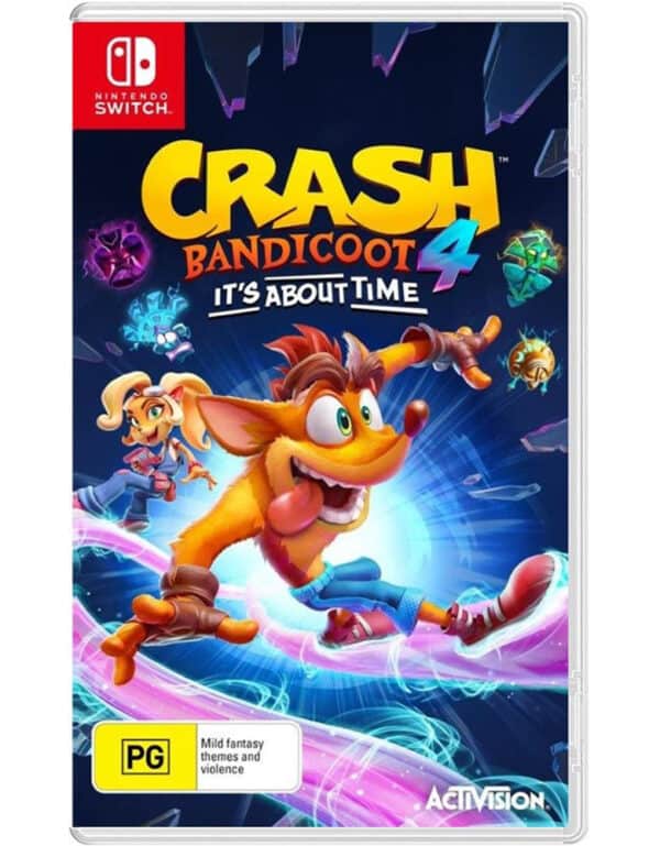 Nintendo Switch Crash Bandicoot 4 It's About Time [AU] iTech