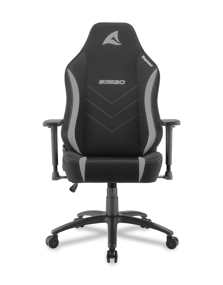 Sharkoon Skiller SGS20 Fabric Gaming Chair Gray Black iTech Philippines Computer IT Needs and More