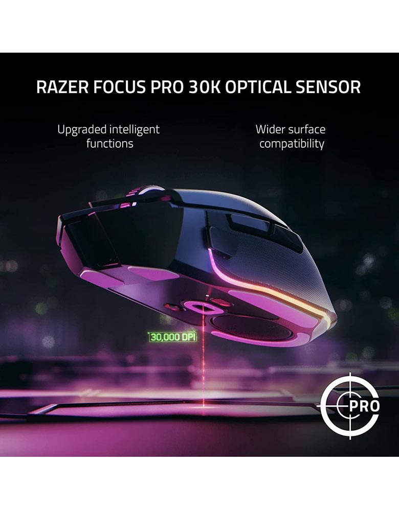 Razer Basilisk V3 Pro Customizable Wireless Gaming Mouse with Razer