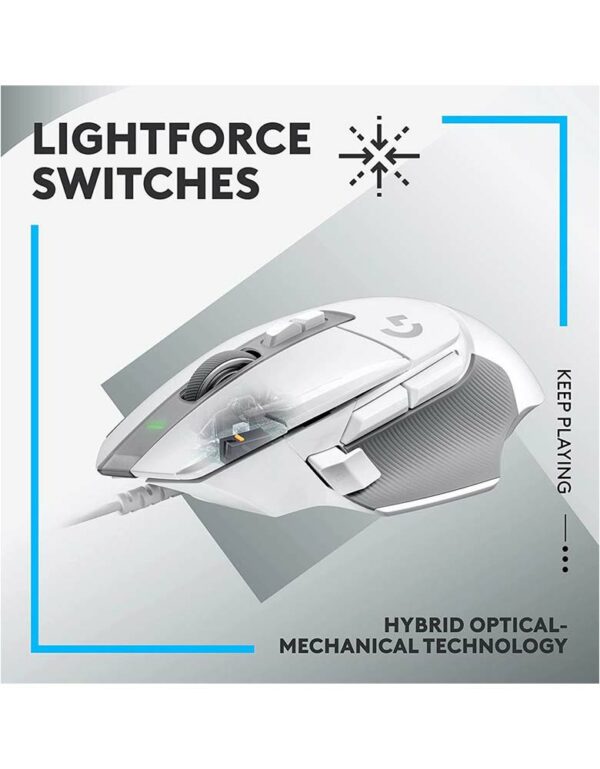 Logitech G502 X Wired Gaming Mouse White i.Tech PH
