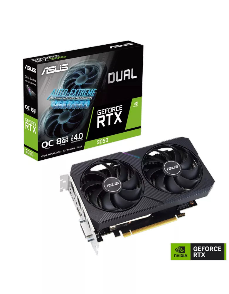 ASUS Dual GeForce RTX 3050 V2 OC i.Tech Philippines
