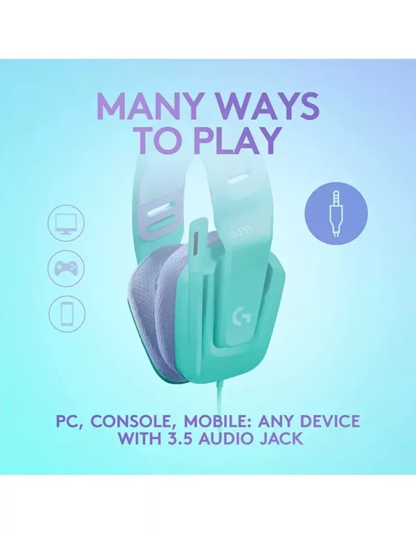 Logitech G335 Wired Gaming Headset [Mint] i.Tech PH
