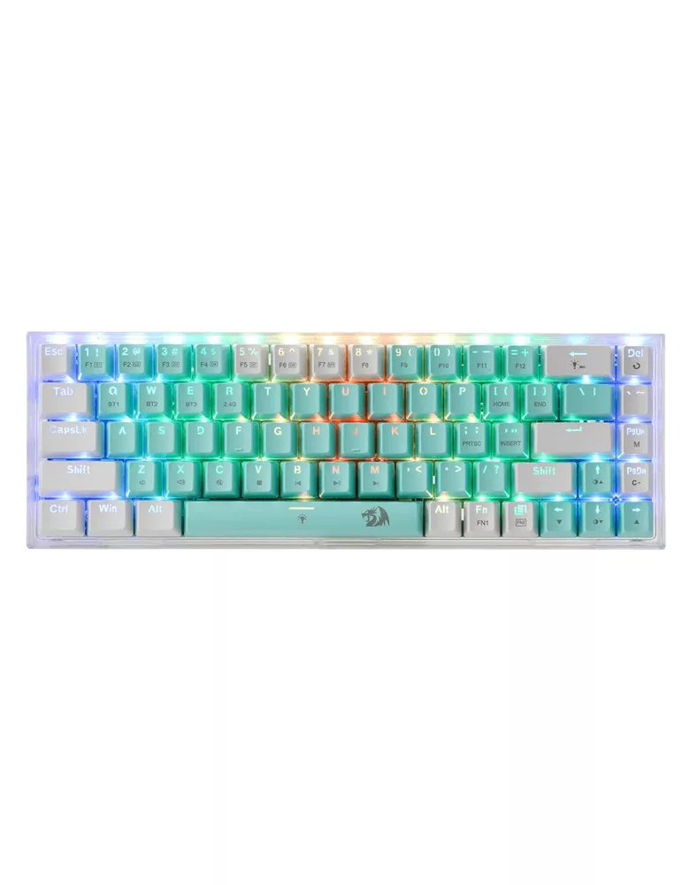 Redragon K631RGBPRO Green White Wireless Mechanical Keyboard i.Tech PH