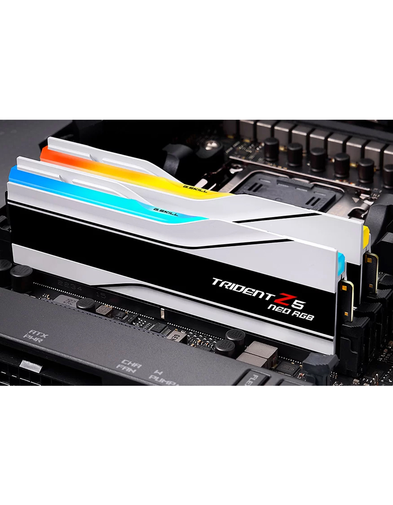 Trident Z5 Neo RGB 32GB White (2x16GB) DDR5 6000Mhz CL30 AMD Expo  Desktop Memory