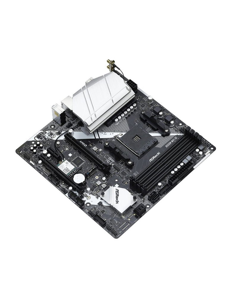 Asrock Am4 Micro Atx Asrock B550M WiFi SE MicroATX AM4 AMD Motherboard