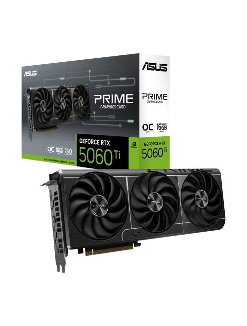 Asus Prime GeForce RTX 5060 Ti 16GB GDDR7 OC Edition Graphics Card